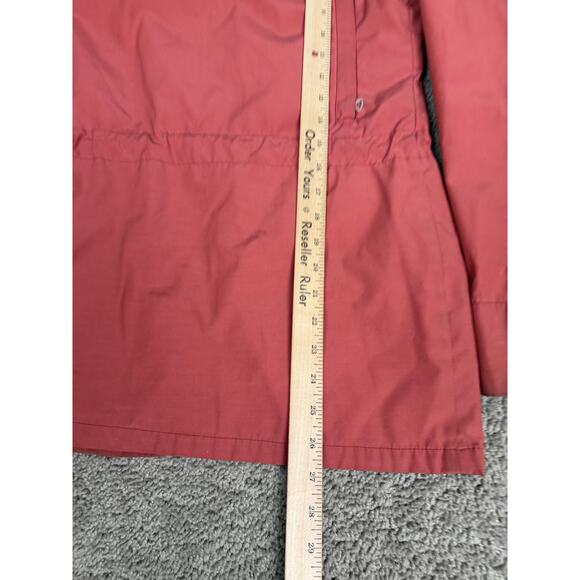 Vintage Powderhorn Mountaineering Coat Womens 10 Red Blue Hooded Ski Parka USA - Picture 12 of 16